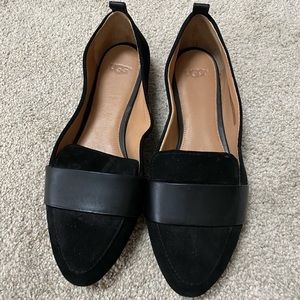 UGG Black Flats